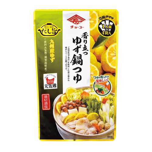 4974507741291



ﾁｮｰｺｰ



トライ・インターナショナル
チョーコー醤油 香り立つゆず鍋つゆ（濃縮タイプ）4袋入