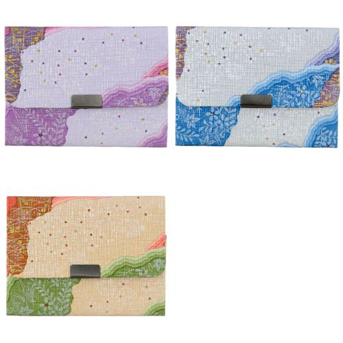 長谷川松寿堂
京友禅紙 伊勢集縮み名刺入れ