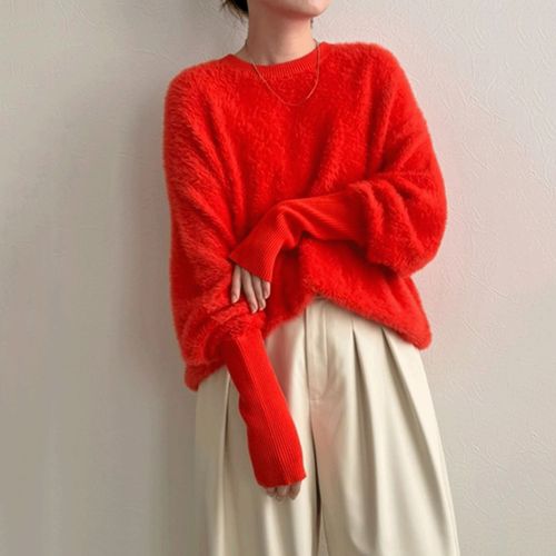 光世
LHELBIE フェザーニットトップス