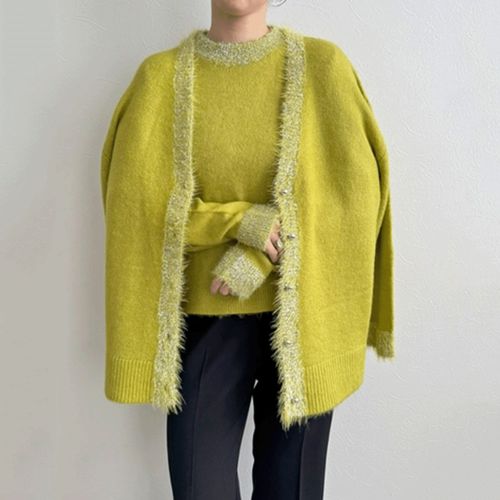 光世
LHELBIE アンサンブルラメリブニット