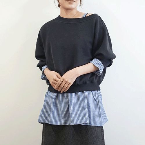 セブンデイズ
SEVEN SENSE レイヤードスウェット