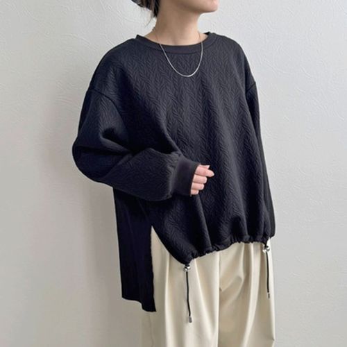 光世
LHELBIEジャガードドッキングトップス