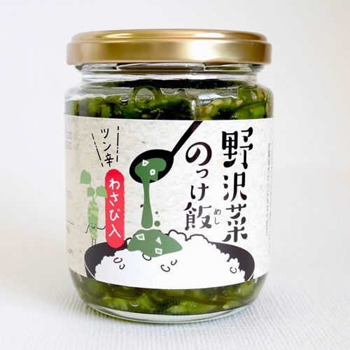 4957101889361







ナカダイ
野沢菜のっけ飯（わさび入り）