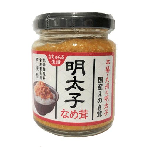 4562118553084



ｲｰ･ﾕｳｷｾｲｶﾂ



モリシゲ物産
明太子なめ茸