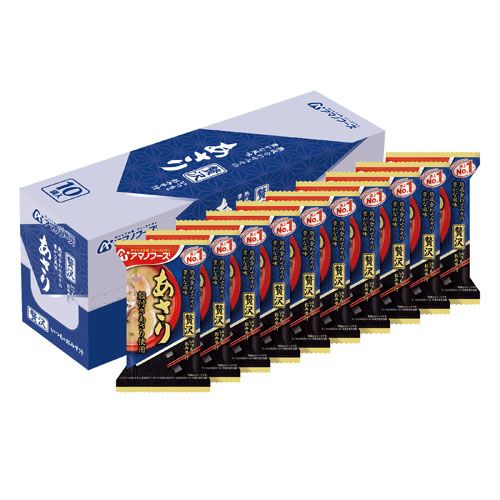 ｹｰｽﾊﾝﾊﾞｲ60ｺO



アサヒグループ食品
贅沢おみそ汁あさり