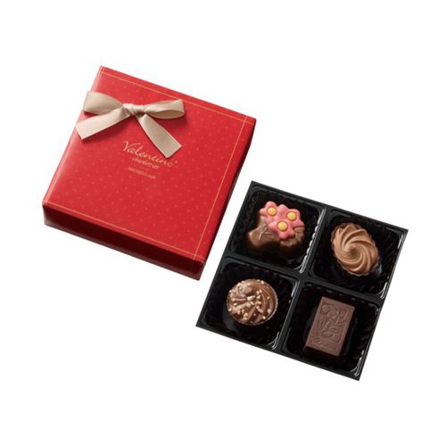 641



アラカルト
バレンチノショコラティエ ショコラ4コ