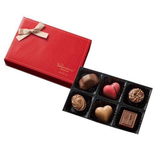 643



アラカルト
バレンチノショコラティエ ショコラ6コ