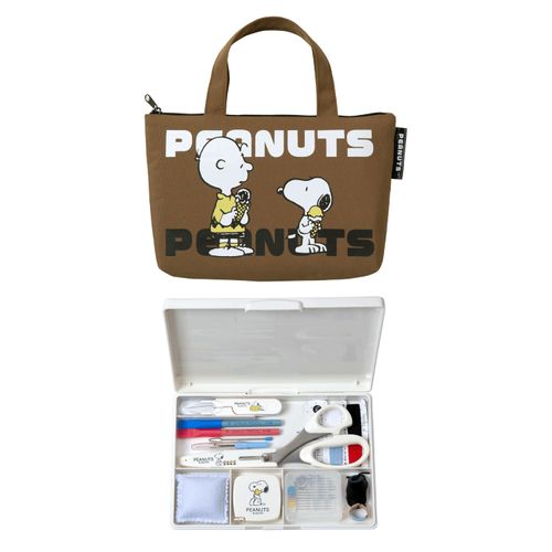 4902857187001



18700



ミササ
スヌーピー ソーイングセットファスナーバッグ トートタイプ ブラウンSFT