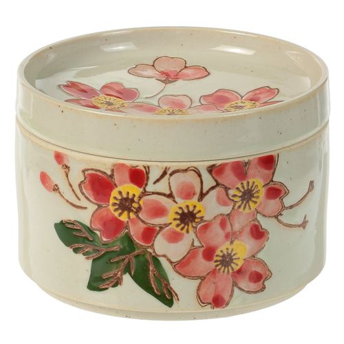 21198



玉有
葉桜蓋付小物入れ