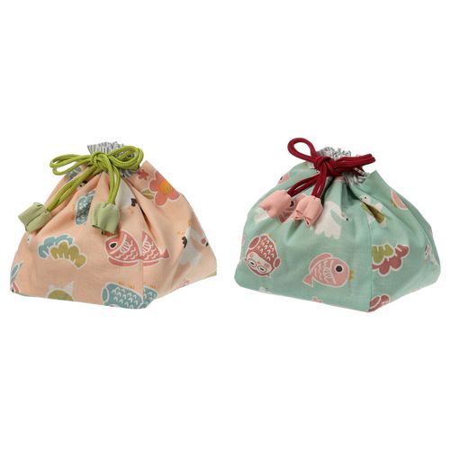 風舎
巾着ポーチ めでたい