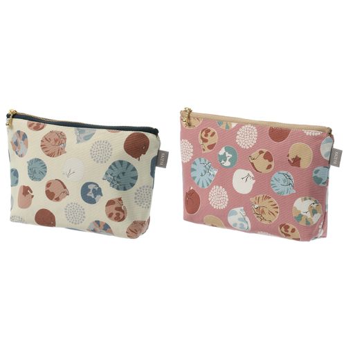 風舎
ぐるぐる猫 コスメポーチ