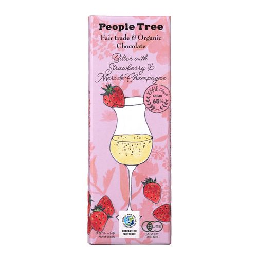 4524295480614



78663



フェアトレードカンパニー
ピープルツリー オーガニック ビターチョコ ウィズ ストロベリー＆マール・ド・シャンパーニュ