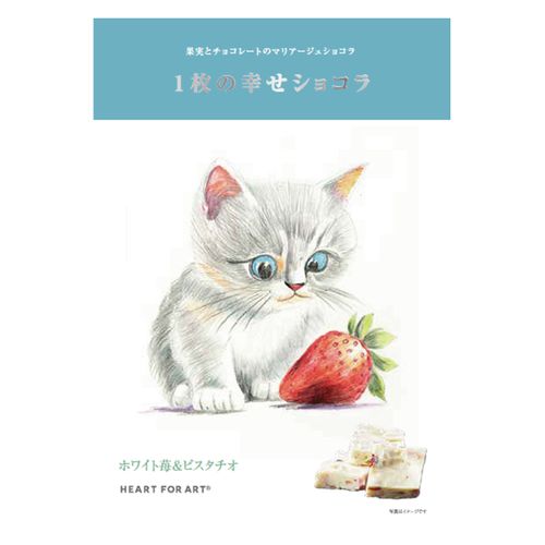 4582568704805



2ｹﾀﾊﾞ



果実工房
一枚の幸せショコラ ホワイト苺＆ピスタチオ