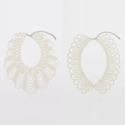 アミナコレクション
レースネックレス 襟