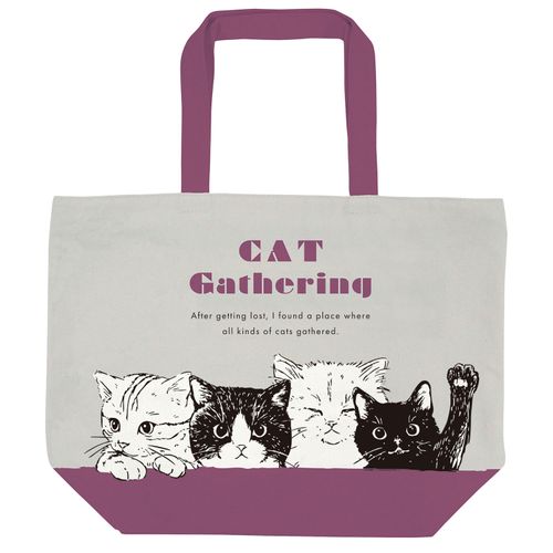 4582545747160



25801A



モリッツ
横型トートバッグ キャット集会