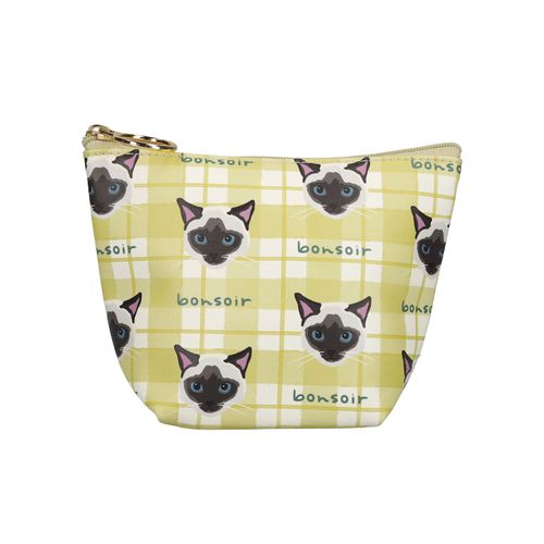 4535279912366



912366



フレンズヒル
ouaf ouaf ＆ miaou marche マチ付きポーチ サイアミチェック