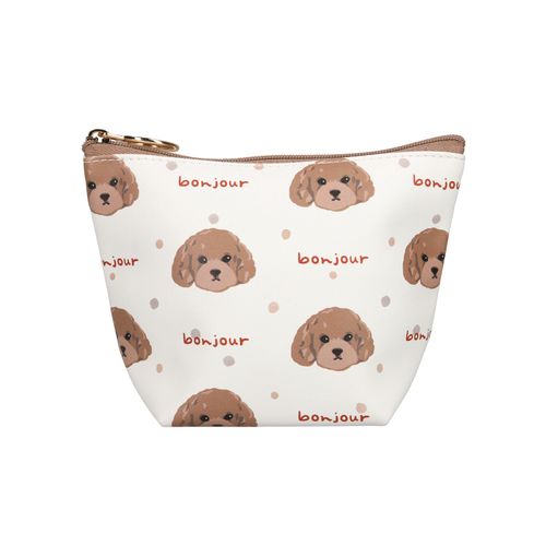 4535279912410



912410



フレンズヒル
ouaf ouaf ＆ miaou marche マチ付きポーチ プードルチェック