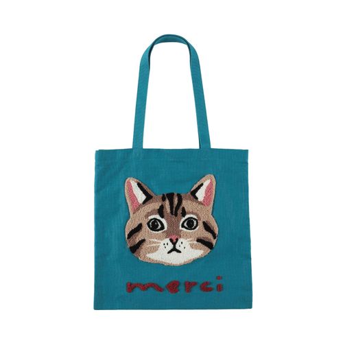 4535279912052



912052



フレンズヒル
ouaf ouaf ＆ miaou marche マチなしトートバッグ ティーグルキャット