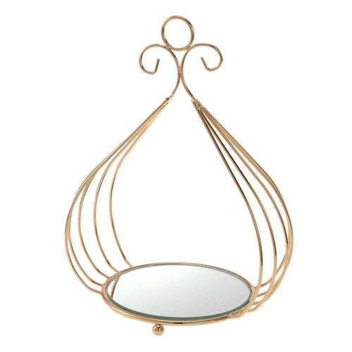 HM-8338



ハルモニア
Harmonierゴールドフィニアルミラートレイ