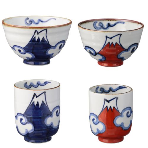 陶もと
富岳 飯碗湯呑