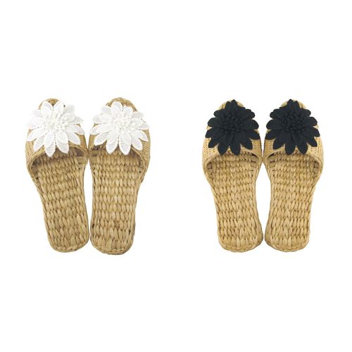 ティーライフ
ガマスリッパ お花モチーフ