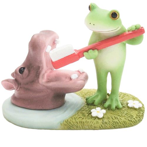 4904659106648



621609



ティーライフ
コポー カバの歯磨きをするカエル