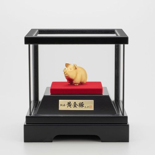 ｵｳｺﾞﾝﾌﾞﾀ9G



ナガホリ
純金置物 黄金豚9G