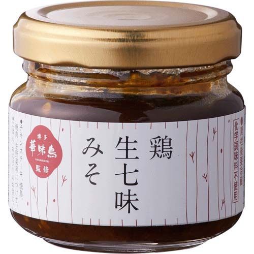 4940983560176







トリゼンフーズ
華味鳥 鶏生七味みそ