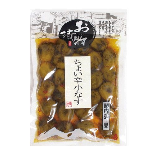 4560116116348







山豊
国産ちょい辛小なす醤油漬