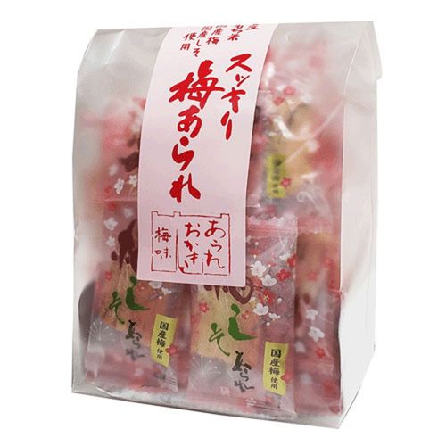 4951436045119







森白製菓
スッキリ梅あられ