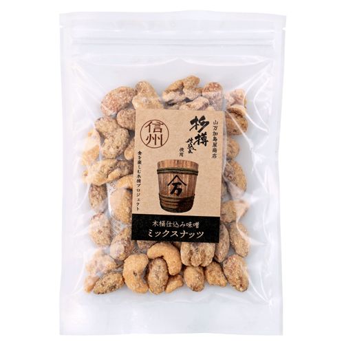 4589595561791



60G



ナカダイ
木桶仕込み味噌ミックスナッツ 杉樽仕込み