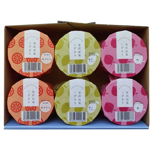 4970671222840



6ｺｾｯﾄ



オハラ
金沢涼菓 くずきり6個