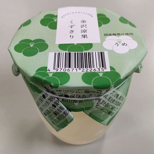 4970671222635



3ｺﾀﾊﾞ



オハラ
金沢涼菓 くずきり梅