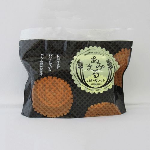 4906738101001







佐々木製菓
あみまるバターガレット