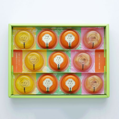 4582179293187



YF-11 ﾎｳｿｳ



北辰フーズ
夕張メロンゼリー＆フルーツゼリーコレクション