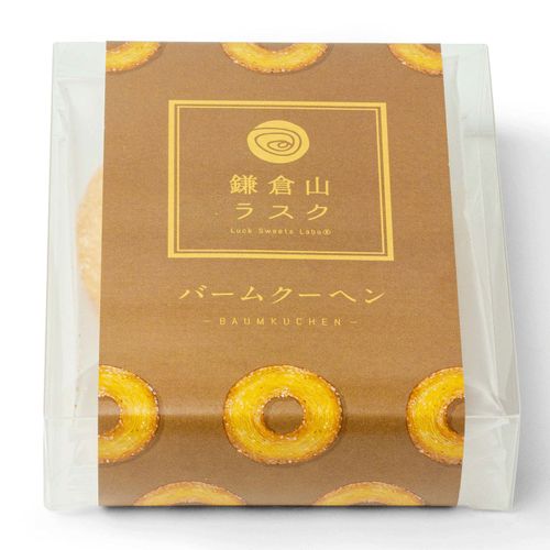 4988803003571



KKR-BK-3



ＬＵＣＫ
鎌倉山ラスク バームクーヘン 3枚