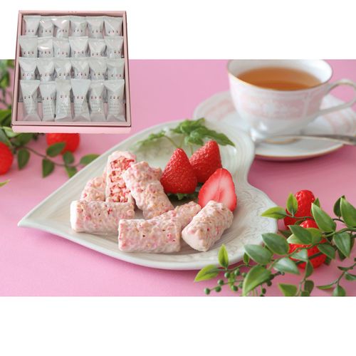 4582580113005







風美庵
苺のワルツ あまおう苺のベリークランチショコラ24個入り