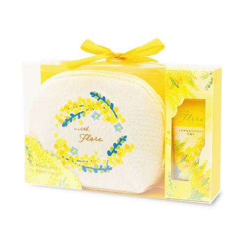 4975541621303



62130



チャーリー
ウィズフローラ コスメポーチ＆ハンドクリームセット ミモザ