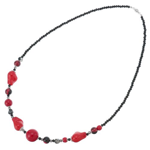 ジェノバ
ガラスビーズロングネックレス