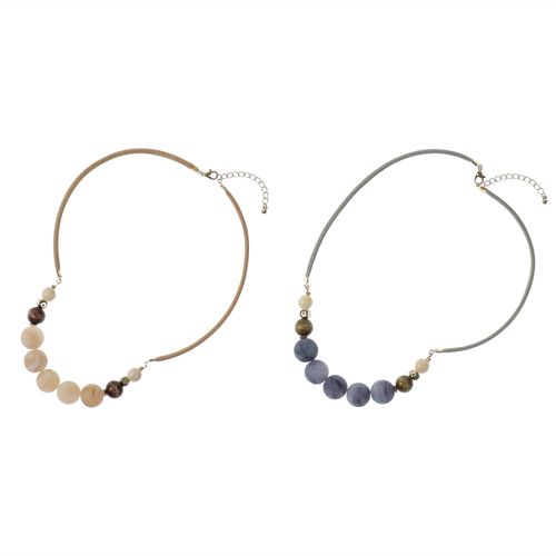 リリマム
マットマーブルネックレス