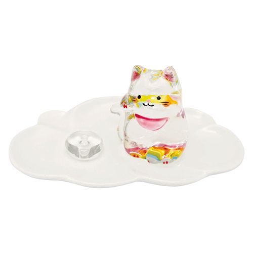 38-175E/ﾈｺ



リュウコドウ
虹の雫と雲の香立セット 猫