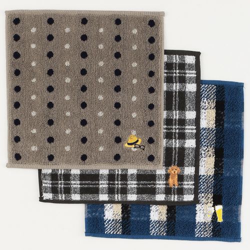 清水
オトナ男子 ジャガードタオルハンカチ