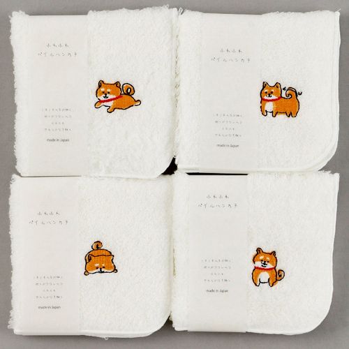 コージカンパニー
ふわふわパイルハンカチ ゆるふわしば犬