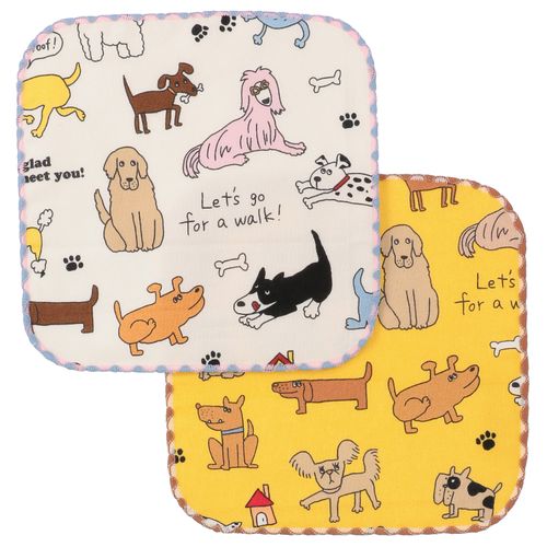 ウェーブ
COCOWALK ミニハンカチ ワンワンパーク