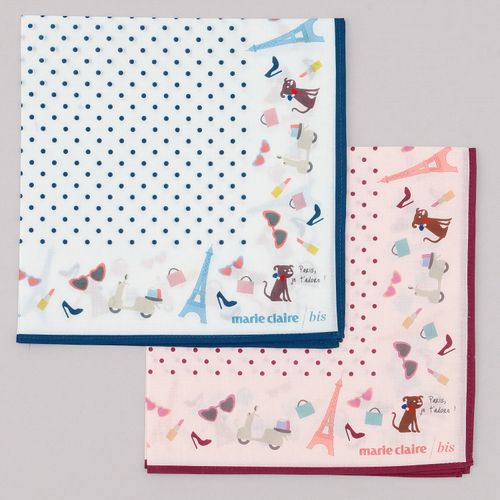 サロンジェ
マリ・クレール婦人プリントハンカチ