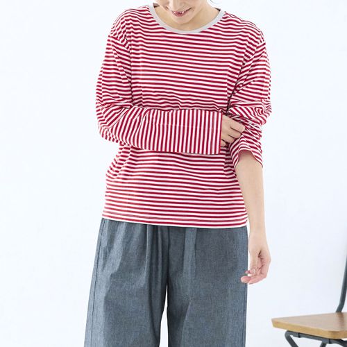 ノンノ
cloudnine ノンノ フレンチボーダーTシャツ