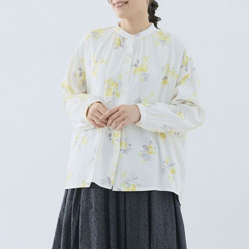 ノンノ
cloudnine ノンノ 水彩画植物柄ブラウス