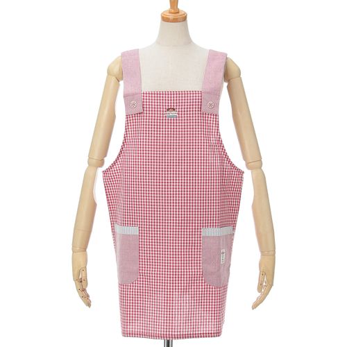 モリケイー
ビッグママ ギンガムH型エプロン