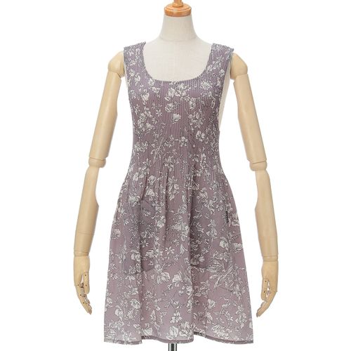 0



トレンディー
おうち美人 コシボチリメン単色花柄プリーツエプロン