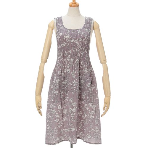 0



トレンディー
おうち美人 コシボチリメン単色花柄ロングプリーツエプロン